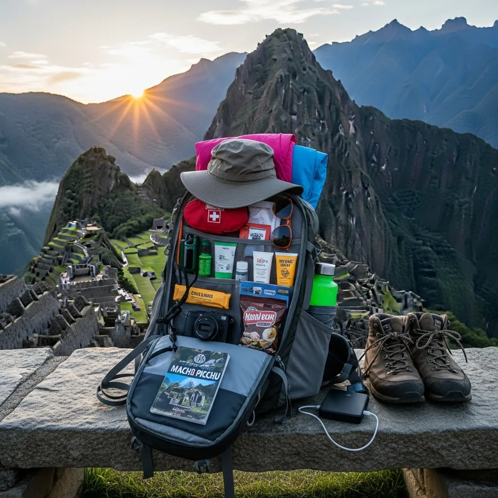 Qué Llevar en tu Mochila a Machu Picchu